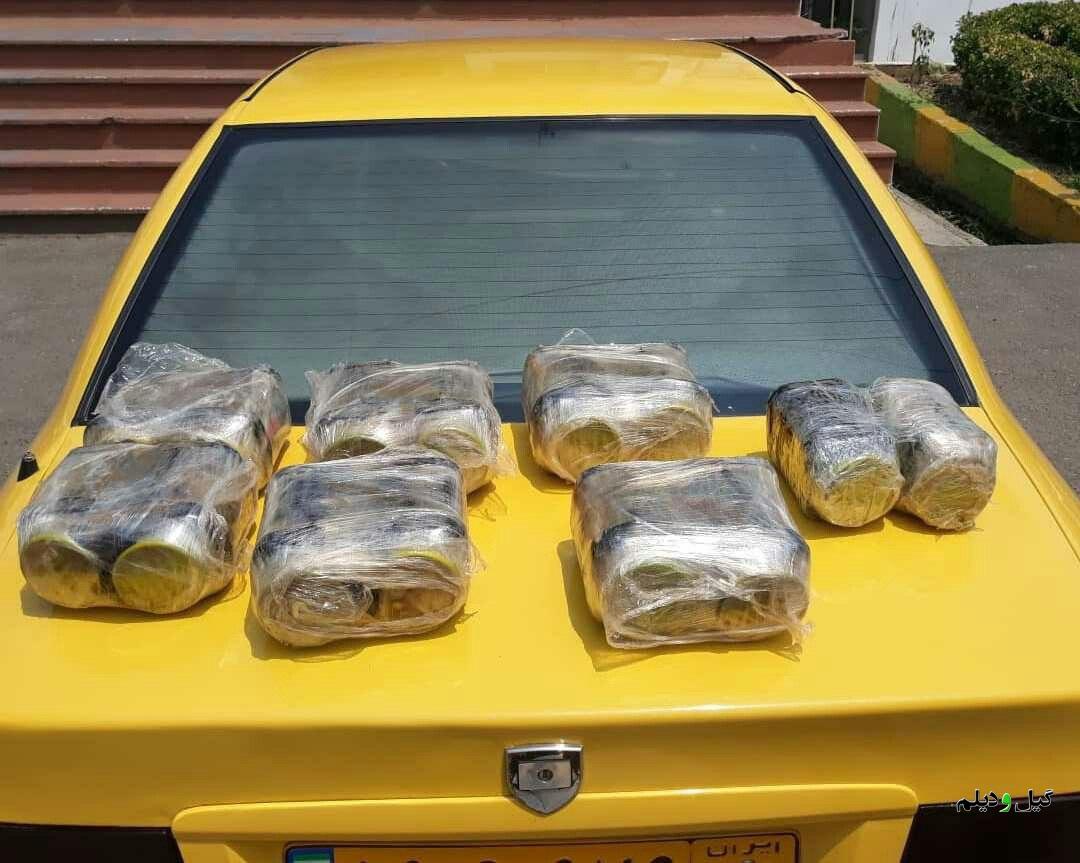 سرپرست پلیس مبارزه با مواد مخدر گیلان اعلام کرد: کشف ۲۷ کیلو تریاک از یک تاکسی در رشت | قاچاقچی ۴۳ ساله دستگیر شد