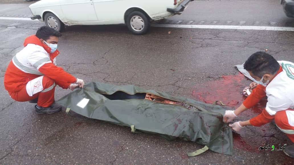 رئیس جمعیت هلال احمر رودبار خبرداد: واژگونی مرگبار پراید در آزاد راه رشت – قزوین