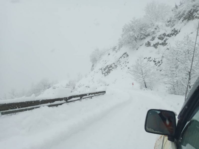 فرماندار رودسر خبر داد: بارش یک متری برف در ارتفاعات شهرستان رودسر + تصاویر
