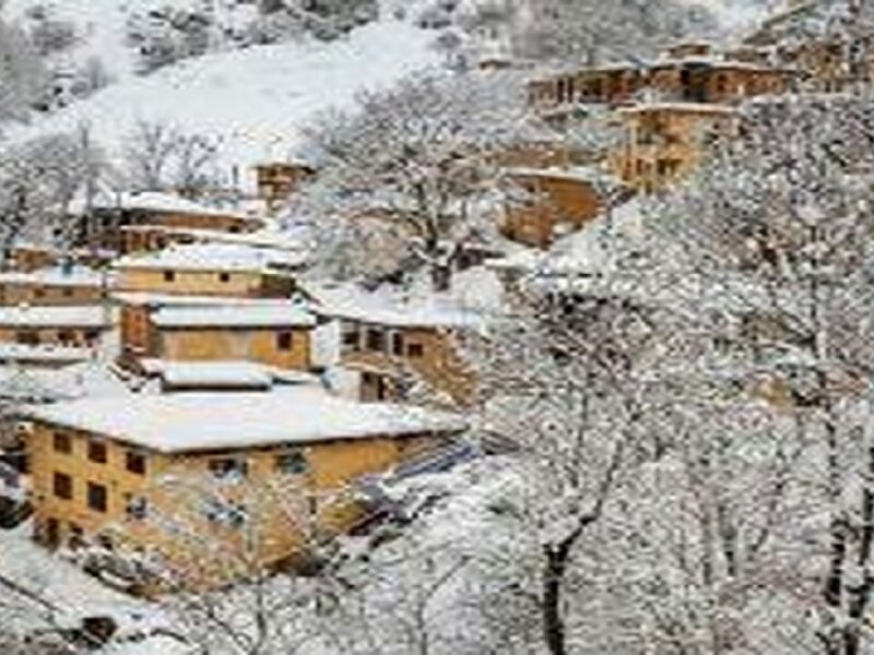 بارش نخستین برف زمستانی در مناطق کوهستانی گیلان