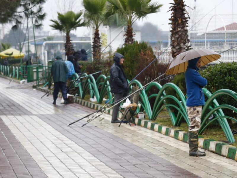 برگزاری جشنواره ماهیگیری خانوادگی در استخر لاهیجان