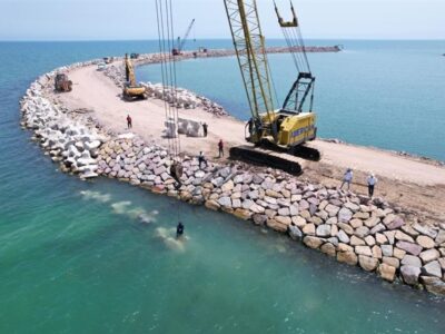 بندر گردشگری چمخاله در مسیر بهره‌برداری تا پایان تابستان
