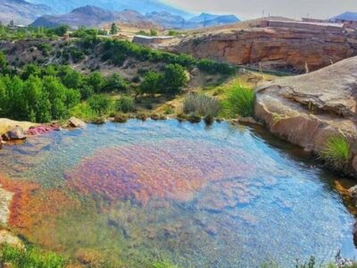 چشمه تراورتن‌ساز سنگرود رودبار ثبت ملی شد