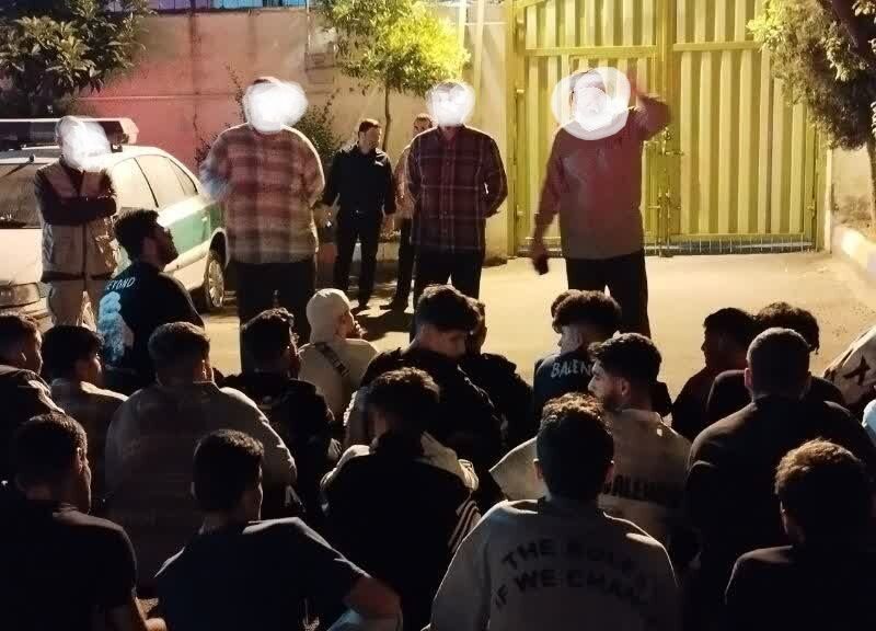 دستگیری ۳۳ اوباش نوظهور در خمام طی یک هفته❗