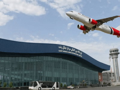 بازگشت پروازهای خارجی فرودگاه رشت به روال عادی
