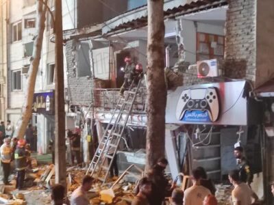 انفجار مهیب در رشت با دست‌کم ۱۶ مصدوم