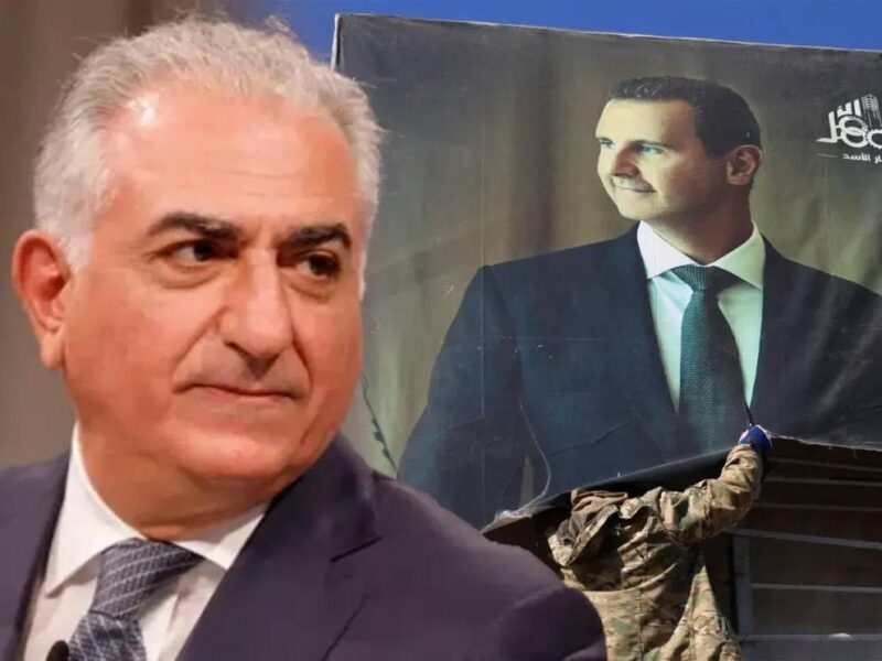 وقتی سکوت بشار اسد در برابر اسرائیل، فریاد خیانت رضا پهلوی را رسوا می‌کند