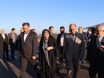 وزیر راه،‌ مسکن و شهرسازی وارد گیلان شد
