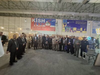 بازدید هیئت گیلانی از سومین نمایشگاه شهر پایدار کیش