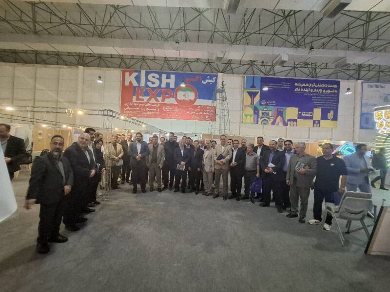 بازدید هیئت گیلانی از سومین نمایشگاه شهر پایدار کیش