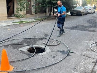 لایروبی ۳۸۸ کیلومتر از شبکه فاضلاب گیلان