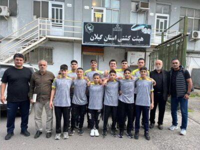 قهرمانی کشتی گیلان پس از ۲۵ سال در مسابقات کشوری