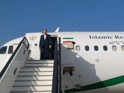 وزیر امور خارجه وارد گیلان شد