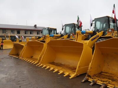 الحاق ۳۲ دستگاه ماشین‌آلات سنگین به ناوگان حمل و نقل جاده ای گیلان