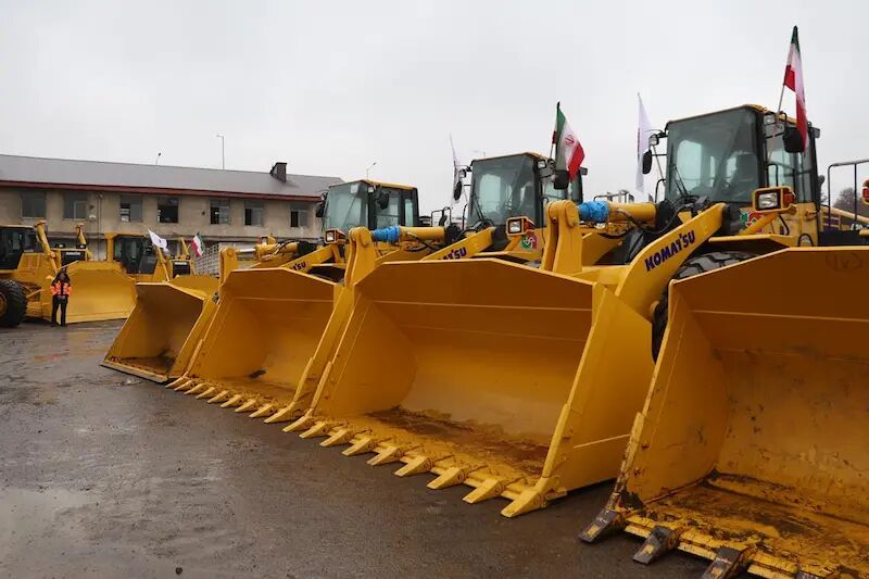 الحاق ۳۲ دستگاه ماشین‌آلات سنگین به ناوگان حمل و نقل جاده ای گیلان