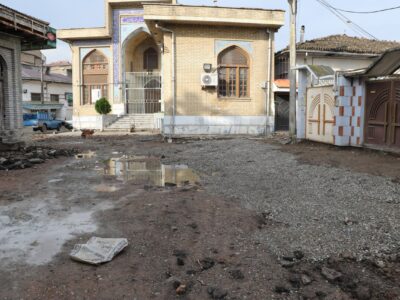 آغاز عملیات کف سازی محلات خمیرکلایه و شعربافان