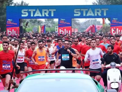 از همه خوبیهای ماراتن کیش فقط یکی دو صحنه مربوط به بیحجابی دیده شد