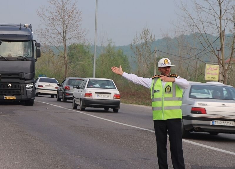 محدودیت ترافیکی در محور جاده‌های گیلان