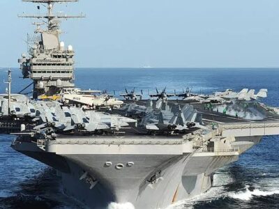 اقدامات آمریکا نشان‌دهنده جدیت آن‌ها برای «خروج آبرومندانه» از منطقه است | ناو هواپیمابر لینکلن آمریکا بیش از ۴۰۰ کیلومتر عقب نشینی کرد