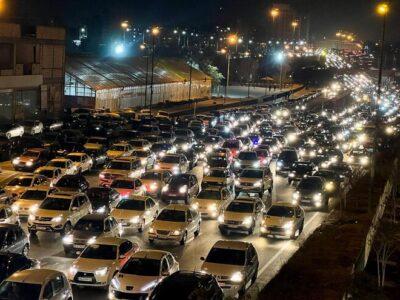 ترافیک در محورهای خروجی گیلان پرحجم اما روان است