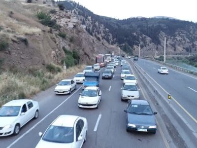 بیشترین خودرو از آزادراه قزوین- رشت وارد گیلان شده است