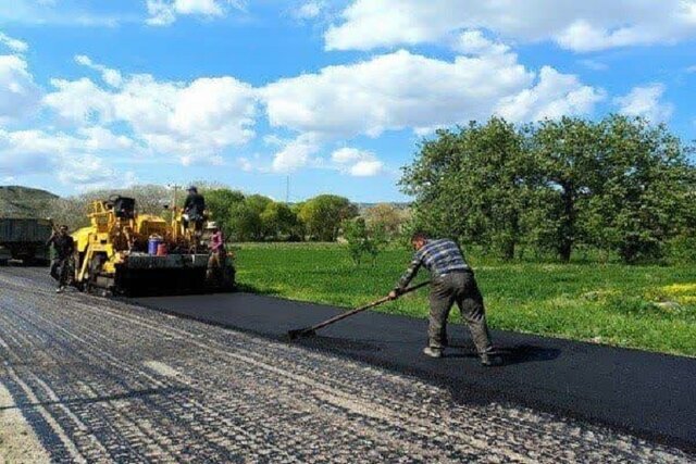 روکش و آسفالت ۱۰ کیلومتر از راه های فرعی و روستایی گیلان